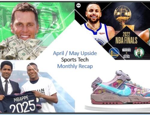 May Recap: Nike Sells NFT Sneakers for $134k. LaLiga, UEFA, Rafael Nadal Academy, Valentino Rossi, Under Armour, Enter the Metaverse. $632M Raised From Sports Tech Startups.